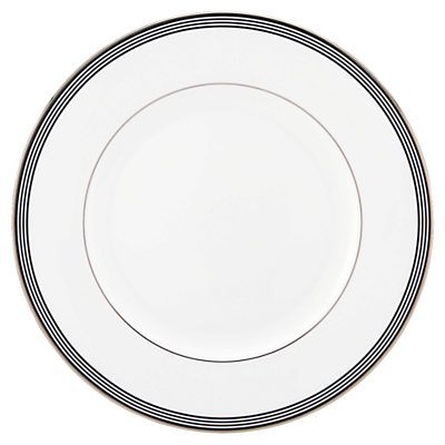 kate spade new york Parker Place Platinum Rim Bone China 27cm Dinner Plate kate spade new york Parker Place Platinum Rim Bone China 27cm Dinner Plate